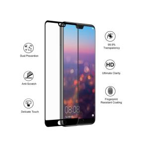 Black 6D tempered glass for Huawei Honor P20 Pro