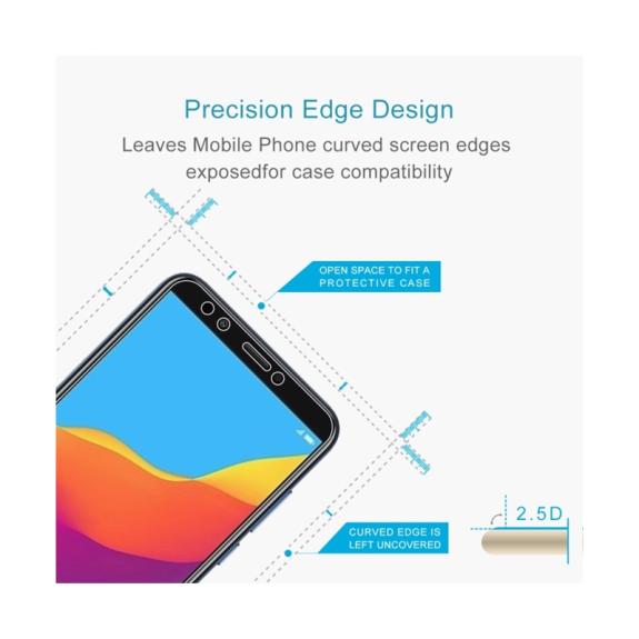 CRISTAL TEMPLADO PARA HUAWEI HONOR PLAY 7C / ENJOY 8 / Y7 2018