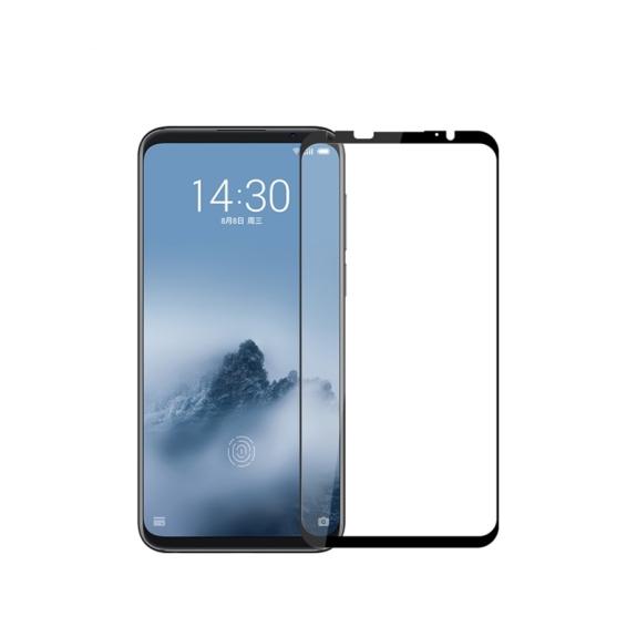 PROTECTOR DE PANTALLA CRISTAL TEMPLADO 3D NEGRO PARA MEIZU 16