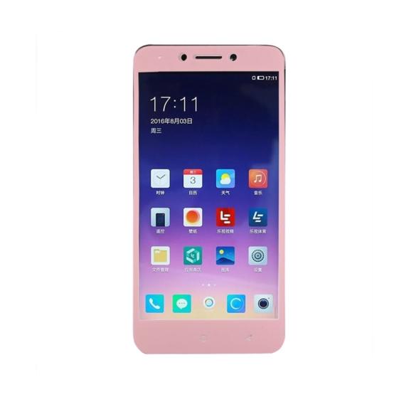 PROTECTOR DE PANTALLA CRISTAL TEMPLADO 3D ROSADO PARA LEECO LE 2