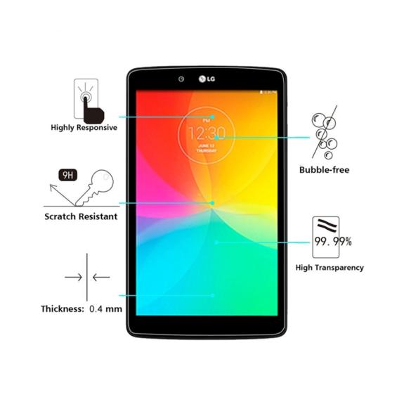 PROTECTOR DE PANTALLA CRISTAL TEMPLADO PARA LG G TABLET 7.0"