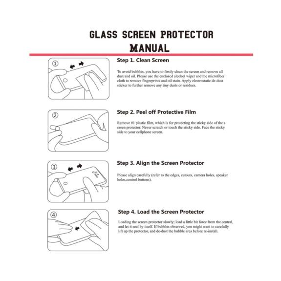 CRISTAL TEMPLADO 3D TRANSPARENTE UNIVERSAL PARA TABLET 9"