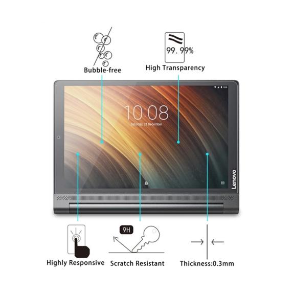 CRISTAL TEMPLADO PARA LENOVO YOGA TAB3 PLUS 10.1"