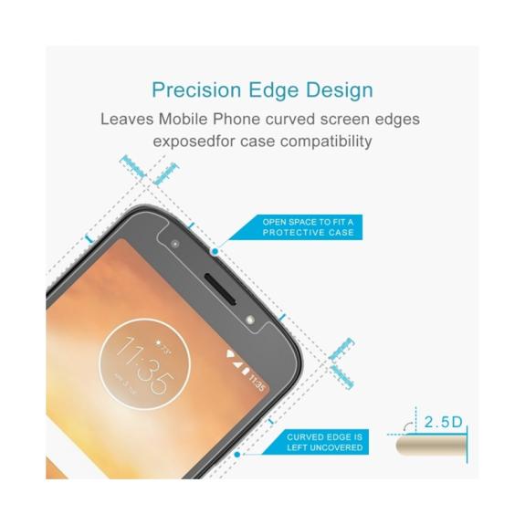 PROTECTOR DE PANTALLA CRISTAL TEMPLADO PARA MOTOROLA MOTO E5