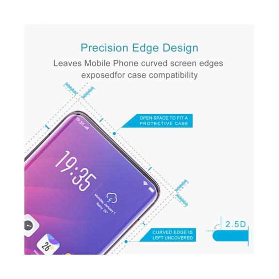 PROTECTOR DE PANTALLA CRISTAL TEMPLADO PARA OPPO FIND X