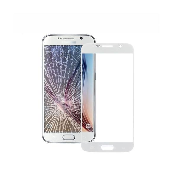 Cristal para Samsung Galaxy S6 blanco