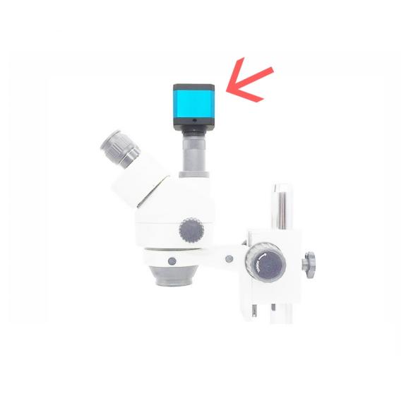 Cámara Digital HD para Microscopio y Control Remoto - 14MP