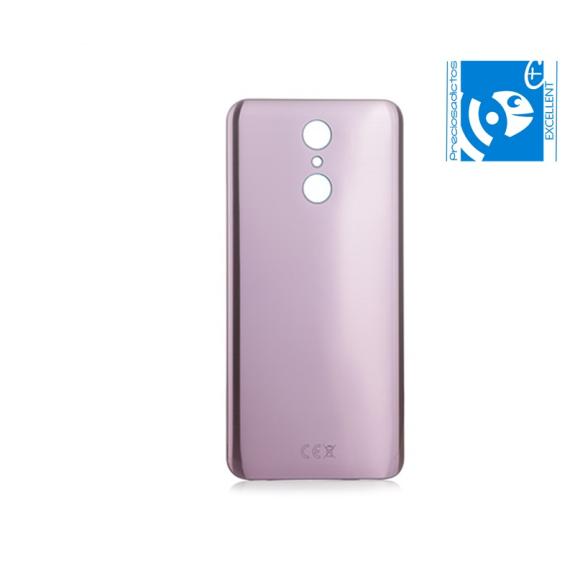 TAPA TRASERA CUBRE BATERIA PARA LG Q7 MORADO