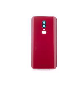 Back cover covers battery with embellisher for oneplus 6 red