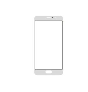 CRISTAL FRONTAL DE PANTALLA PARA MEIZU PRO 6 PLUS BLANCO