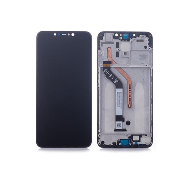 PANTALLA LCD COMPLETA PARA XIAOMI POCOPHONE F1 CON MARCO NEGRO