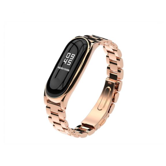 Correa Metálica Rosado para Xiaomi MI Band 3/4