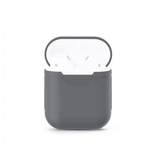 Case/ Funda para auriculares AirPods color Gris