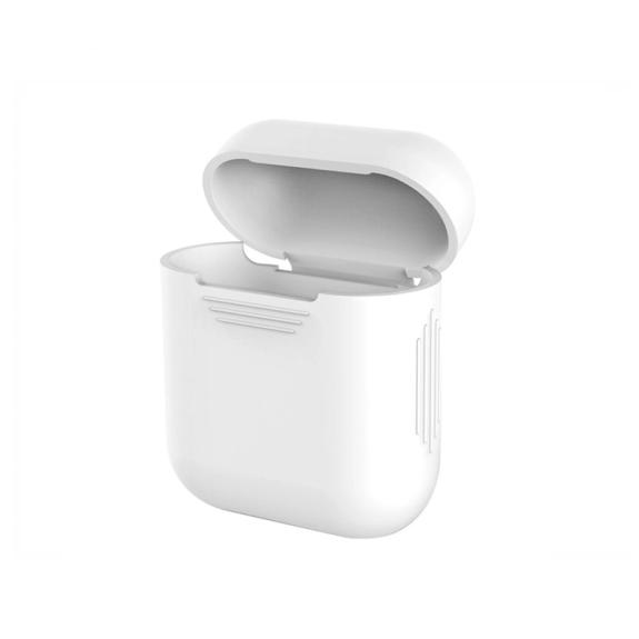 FUNDA AURICULARES PARA AIRPODS COLOR BLANCO