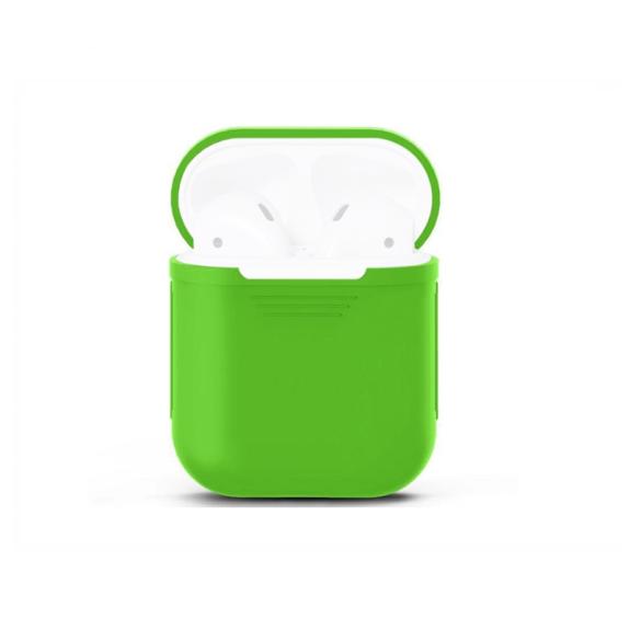 FUNDA AURICULARES PARA AIRPODS COLOR VERDE