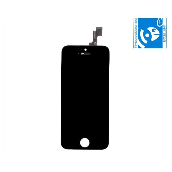 Pantalla para iPhone 5s / SE negro (Excellent)