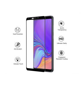 CRISTAL TEMPLADO 6D NEGRO PARA SAMSUNG GALAXY A9 2018 / A9S