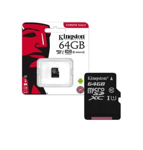 TARJETA DE MEMORIA MICRO SD KINGSTON DE 64 GB