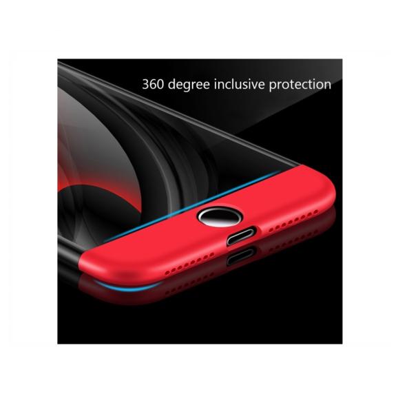 FUNDA CARCASA PROTECTORA PARA IPHONE 7 ROJO