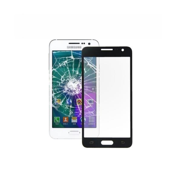 Cristal para Samsung Galaxy A3 2015 negro