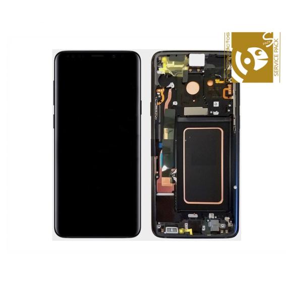 Pantalla SERVICE PACK para Samsung Galaxy S9 negro