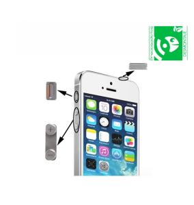 Botones laterales para iPhone 5s plata