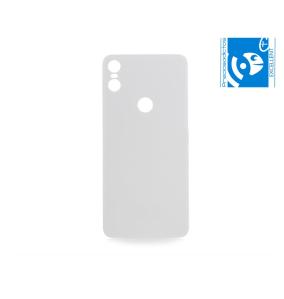 TAPA TRASERA CUBRE BATERIA PARA MOTOROLA ONE (P30 PLAY) BLANCO