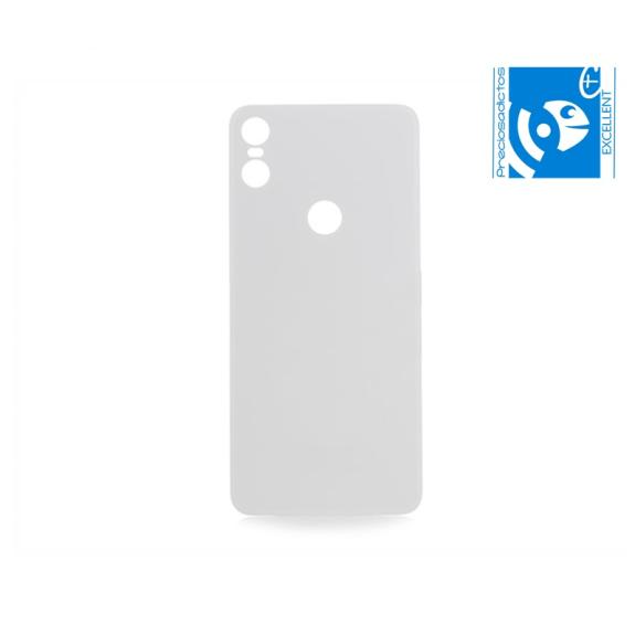 TAPA TRASERA CUBRE BATERIA PARA MOTOROLA ONE (P30 PLAY) BLANCO