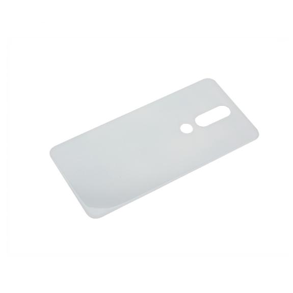 TAPA TRASERA CUBRE BATERIA PARA NOKIA 6.1 PLUS / X6 BLANCO