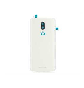 TAPA TRASERA CUBRE BATERIA PARA ONEPLUS 6 BLANCO