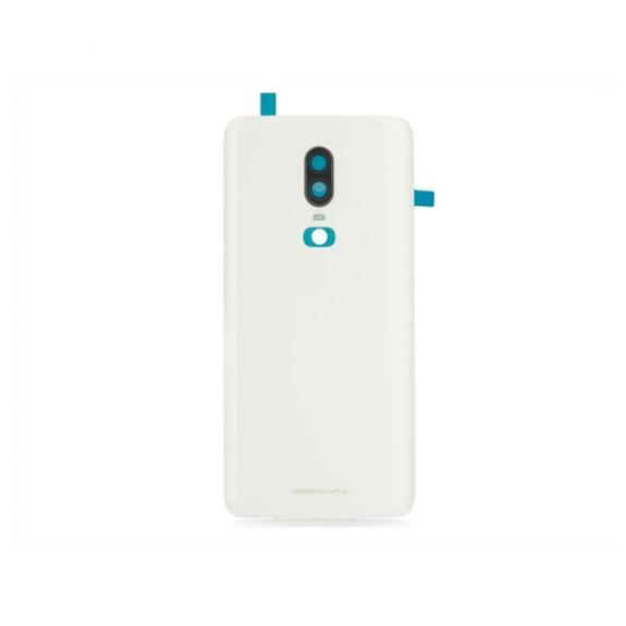 TAPA TRASERA CUBRE BATERIA PARA ONEPLUS 6 BLANCO