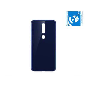 Rear cover with trim for Nokia 6.1 Plus / X6 Blue
