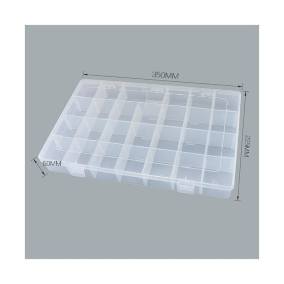 Caja Almacenamiento de Piezas 28 en 1 - 250x225x50mm