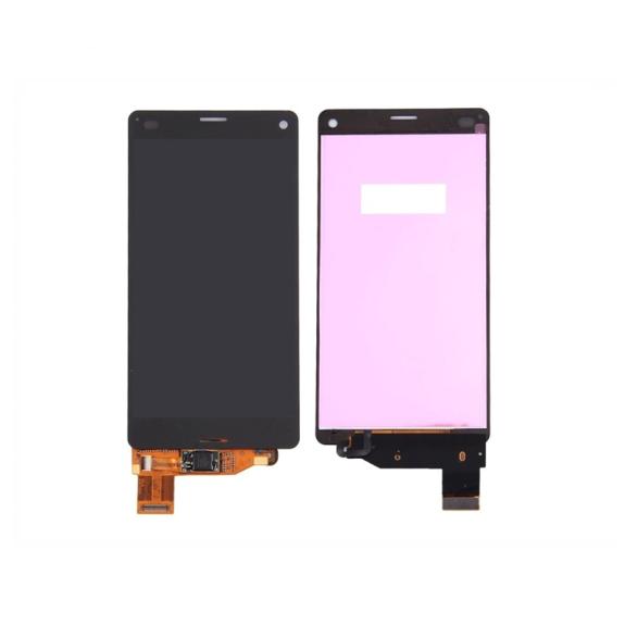 PANTALLA COMPLETA PARA SONY XPERIA Z3 COMPACT NEGRO SIN MARCO