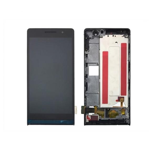 Pantalla para Huawei P6 con marco negro