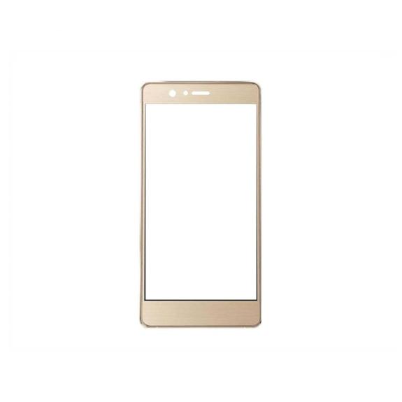 CRISTAL FRONTAL DE PANTALLA PARA HUAWEI P9 LITE DORADO