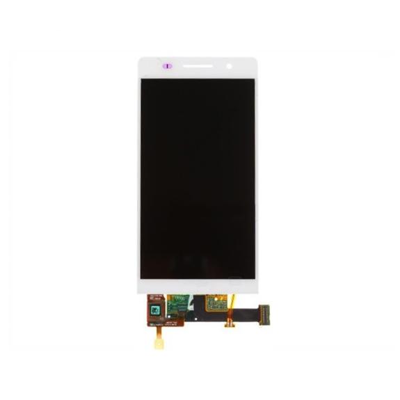 Pantalla para Huawei P6 blanco sin marco