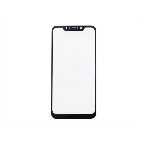 CRISTAL FRONTAL DE PANTALLA PARA XIAOMI POCOPHONE F1 NEGRO