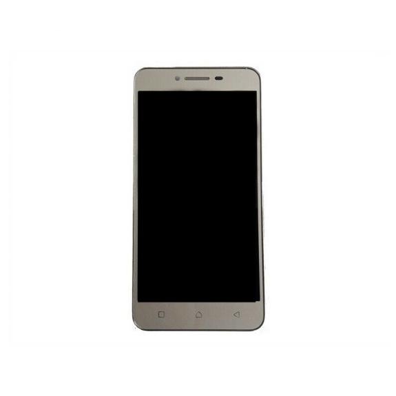 PANTALLA LCD COMPLETA PARA LENOVO VIBE K5 DORADO CON MARCO