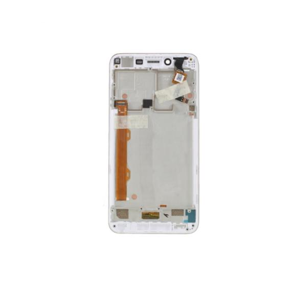 PANTALLA LCD COMPLETA PARA LENOVO VIBE K5 BLANCO CON MARCO