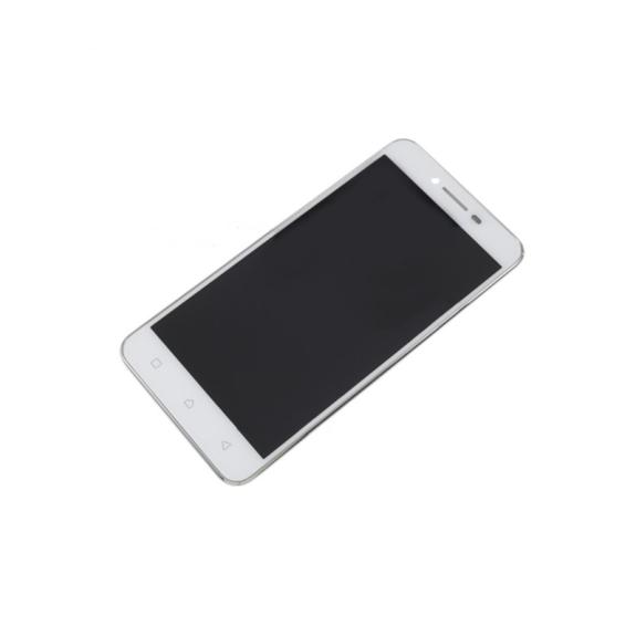 PANTALLA LCD COMPLETA PARA LENOVO VIBE K5 BLANCO CON MARCO