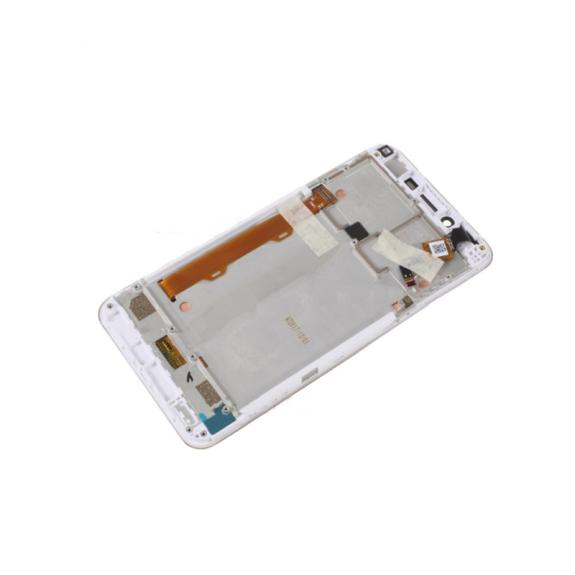 PANTALLA LCD COMPLETA PARA LENOVO VIBE K5 BLANCO CON MARCO