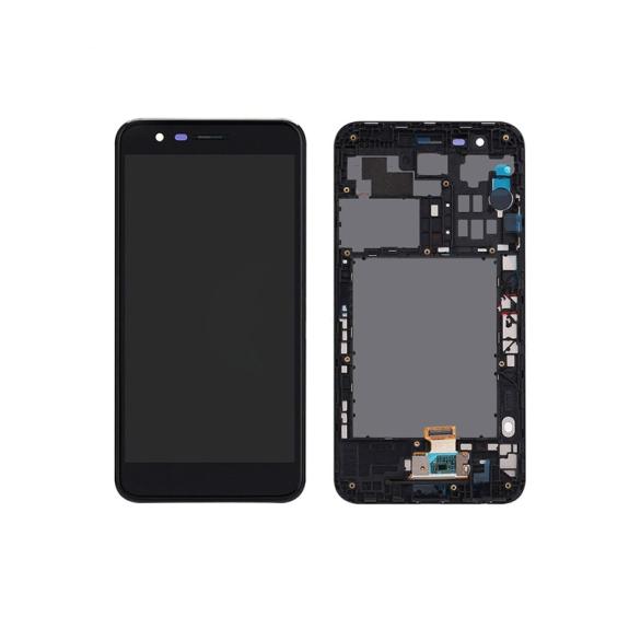 PANTALLA TACTIL LCD COMPLETA PARA LG K10 2018 NEGRO CON MARCO