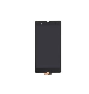Full tactile screen for Sony Xperia Z black without frame