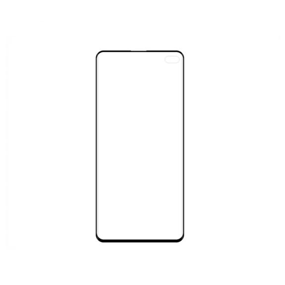 CRISTAL TEMPLADO 3D CURVADO NEGRO PARA SAMSUNG S10 PLUS