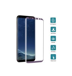 CRISTAL TEMPLADO 3D MORADO PARA SAMSUNG GALAXY S8