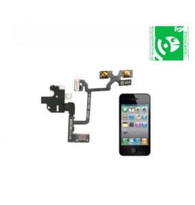 Flex Jack 3.5mm + Silence and Volume Button for iPhone 4 des