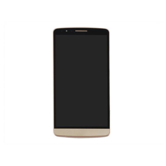 PANTALLA TACTIL COMPLETA PARA LG G3 COLOR DORADO