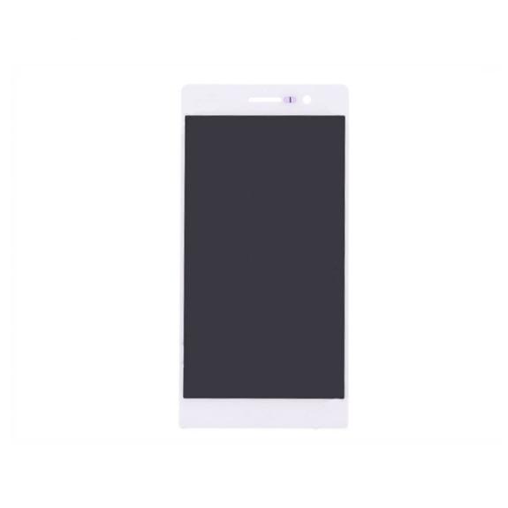 Pantalla para Huawei P7 blanco sin marco