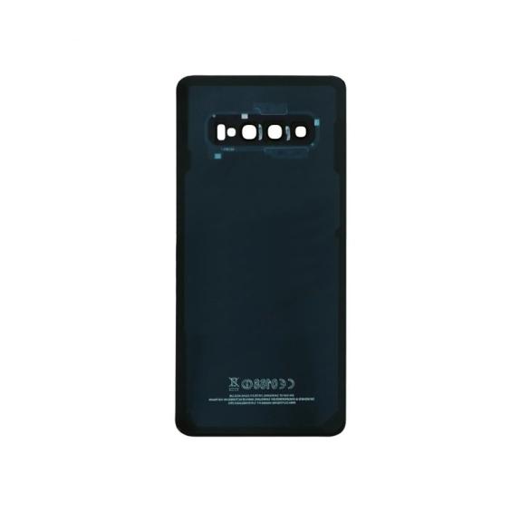 Tapa para Samsung Galaxy S10 Plus negro con embellecedor